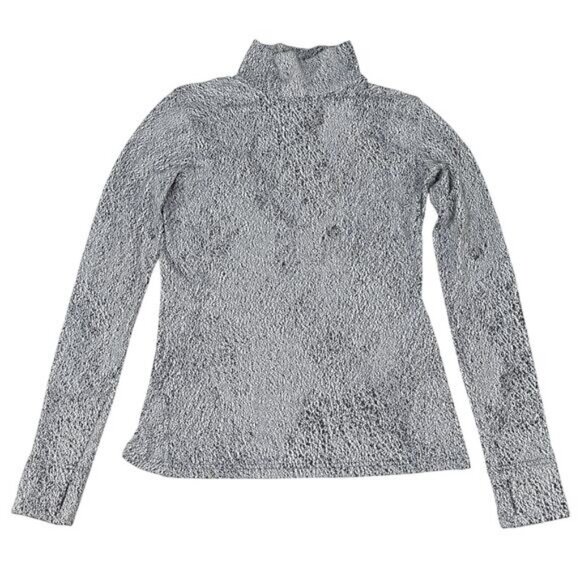 Lululemon Ready To Rulu Turtleneck In Running Luon Spray Jacquard Size 4 - Picture 7 of 8